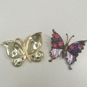 Butterfly pins